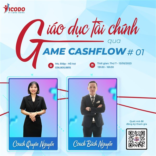 KHOÁ HỌC "GIÁO DỤC TÀI CHÍNH QUA GAME CASHFLOW #01"